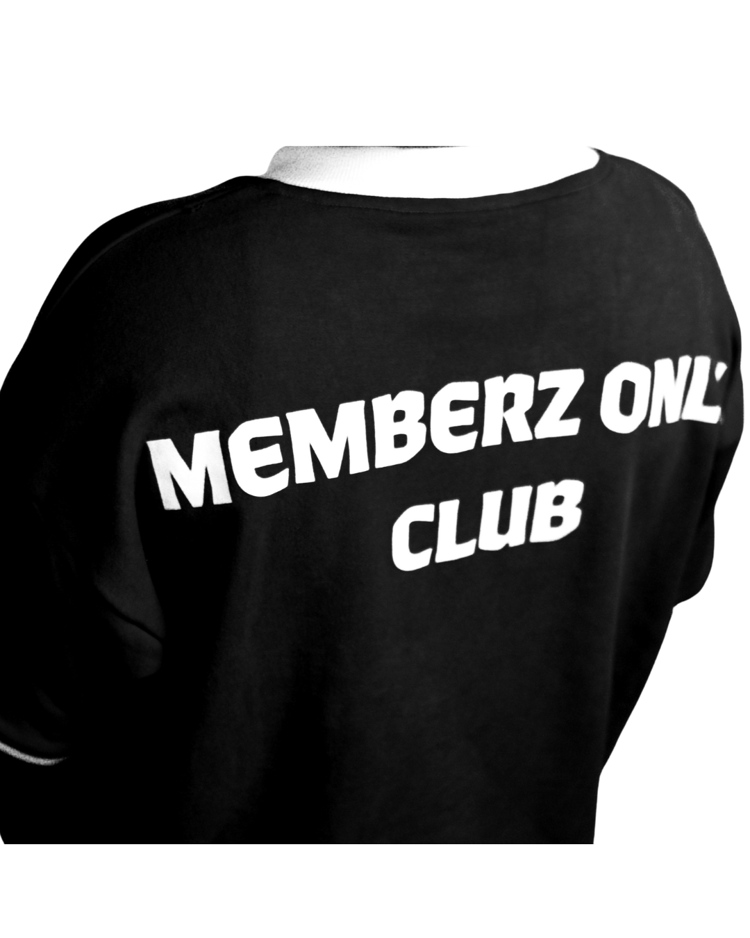 .Cosmic Black Double Layered Long Sleeve