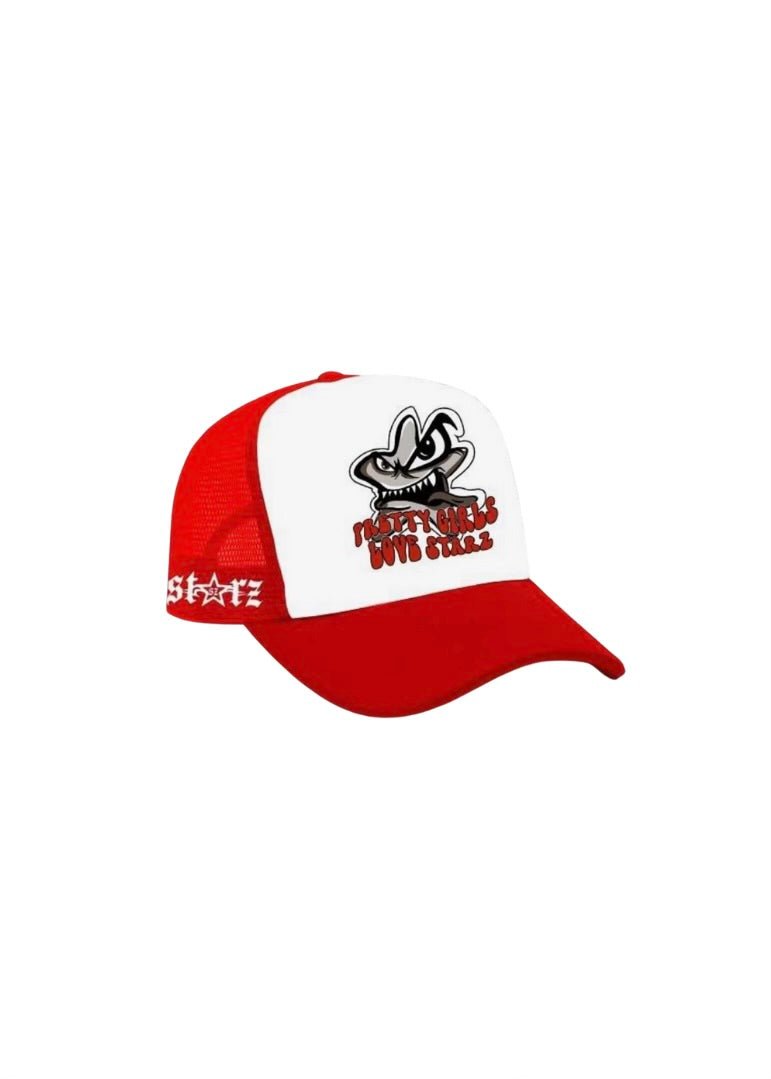 Red PG X SZ Trucker