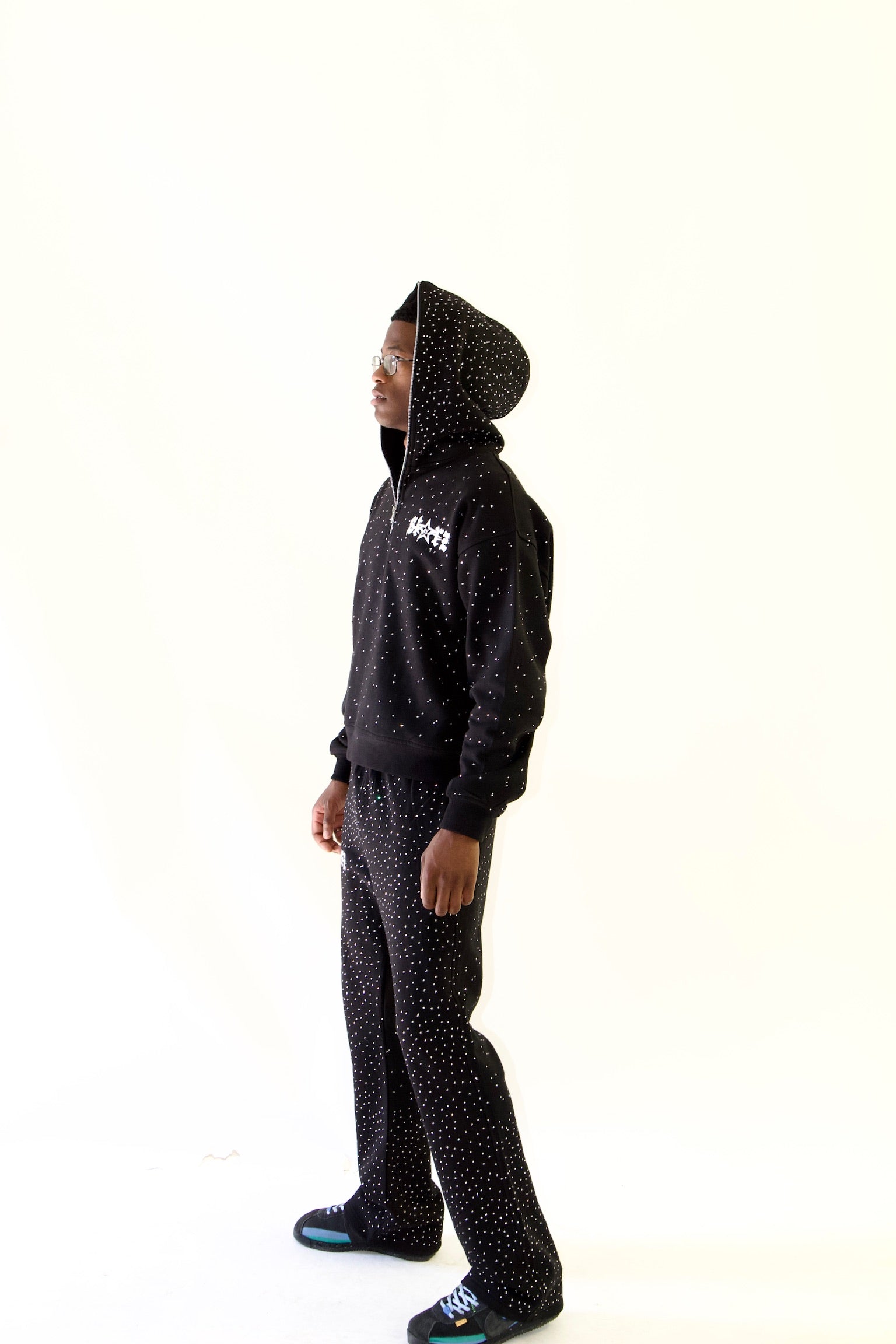 “Constellation” Rhinestone Hoodie