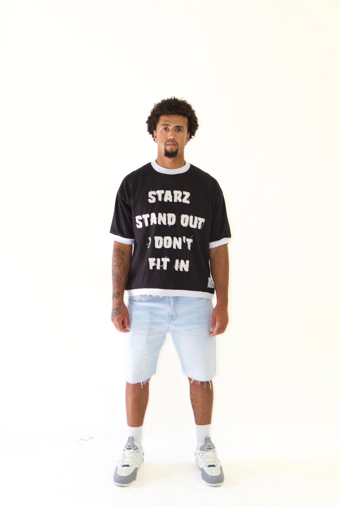 White “Misfit” Tee