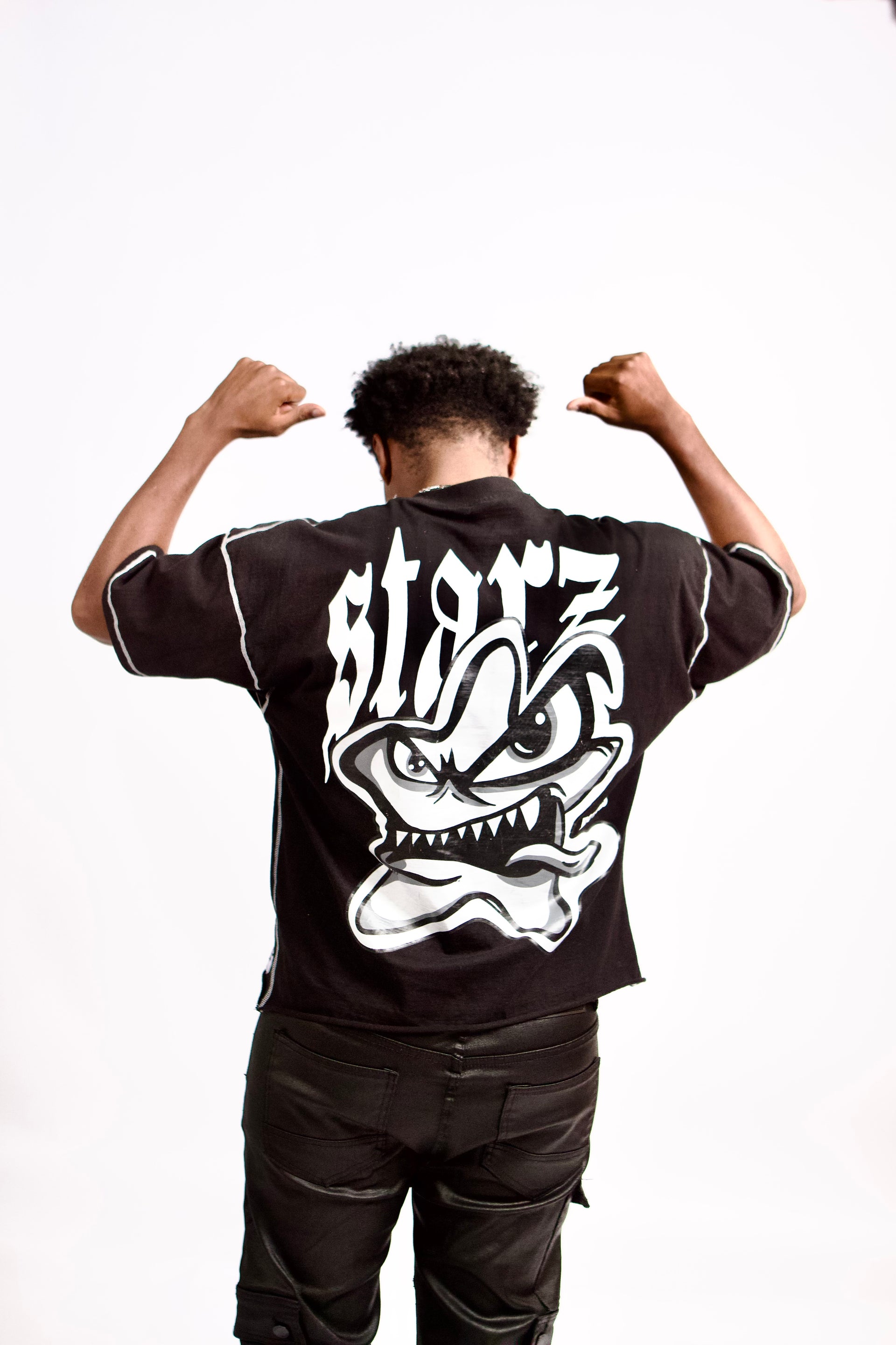Blackout Reversed Stitched Tee
